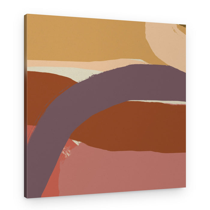 Warm Desert Curves – Canvas Print