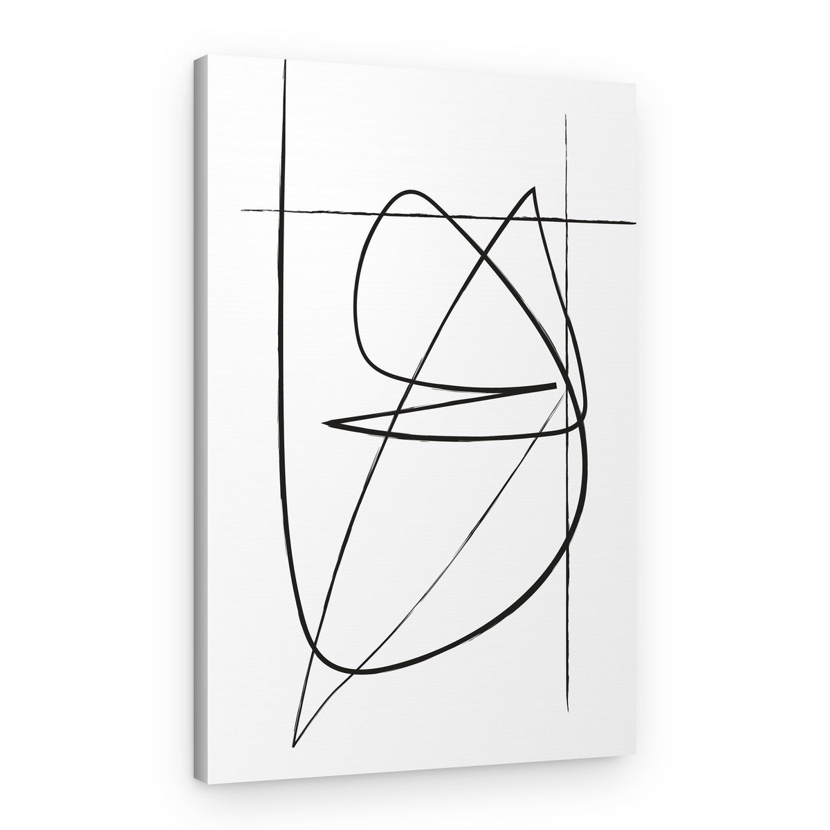 Dynamic Abstract Lines – Canvas Print