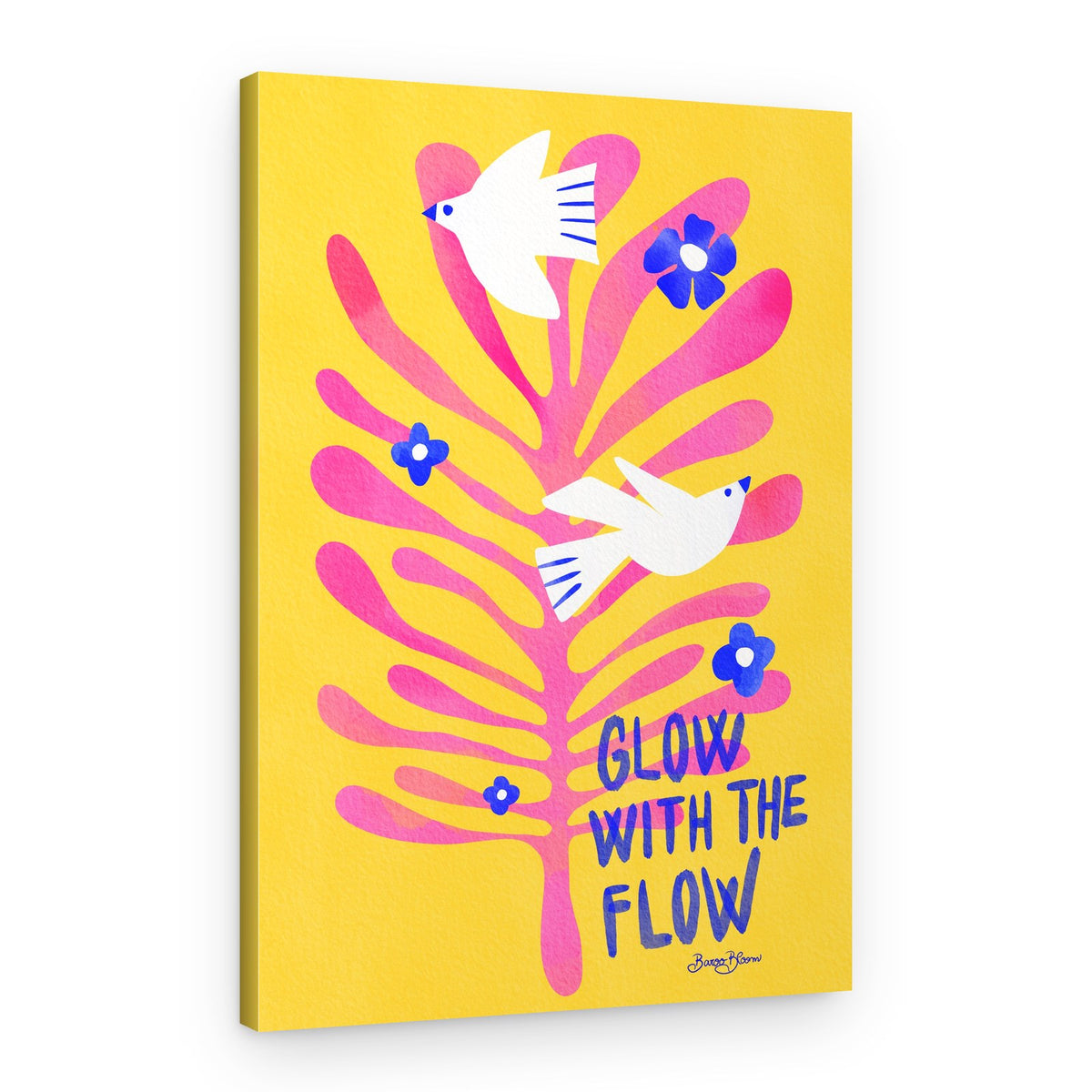 Glow With The Flow – Canvas Print