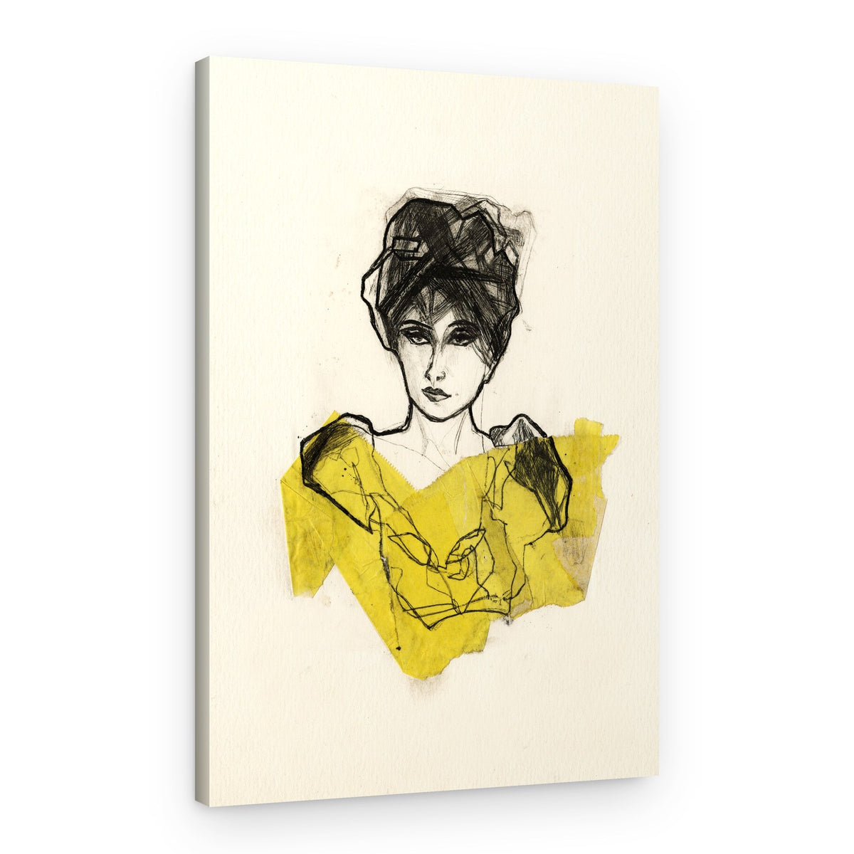 Modern Turban Fashion – Canvas Print