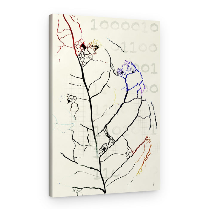 Nature's Digital Code – Canvas Print