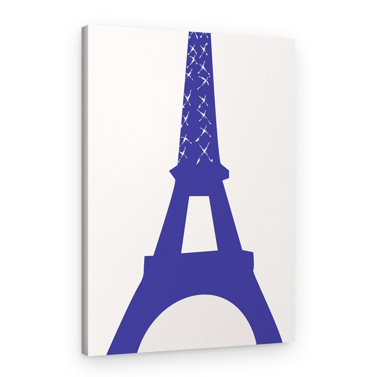 Blue Eiffel Tower – Canvas Print