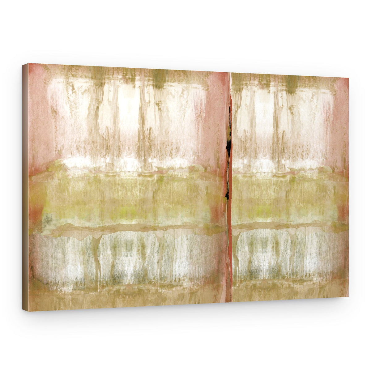 Muted Earthy Wash – Canvas Print
