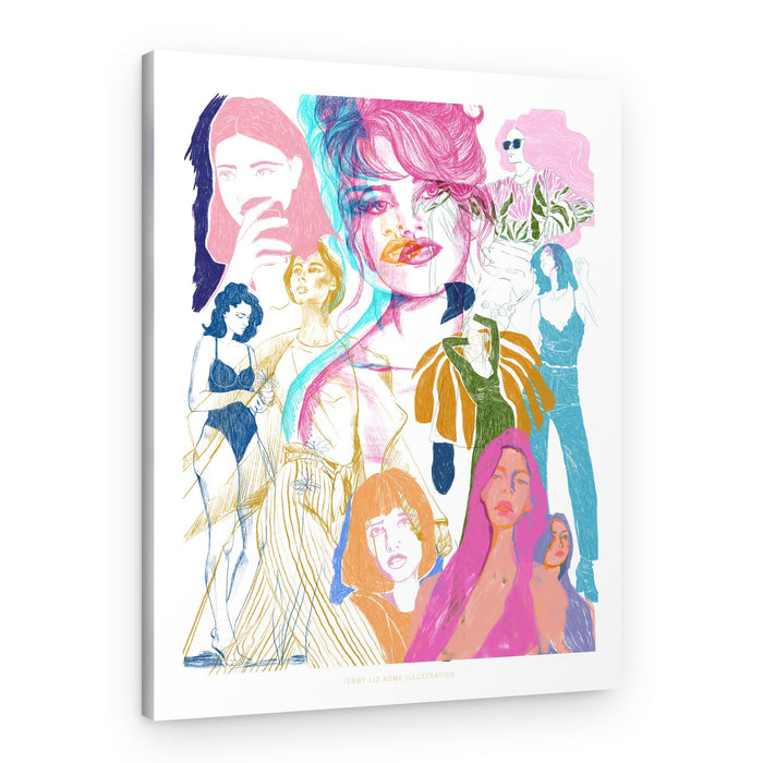Jlr Collage1 Copy 3 – Canvas Print