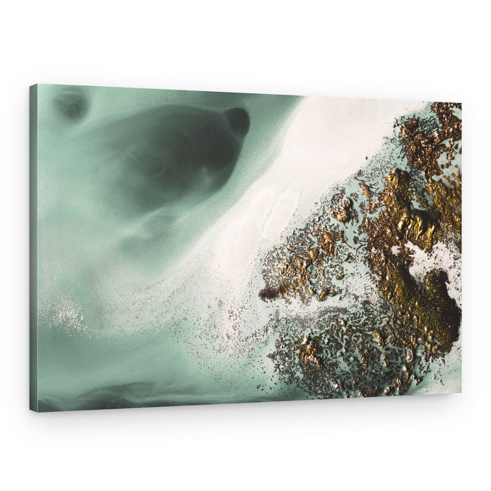 Abstract Coastal - On the Rocks – Canvas Print