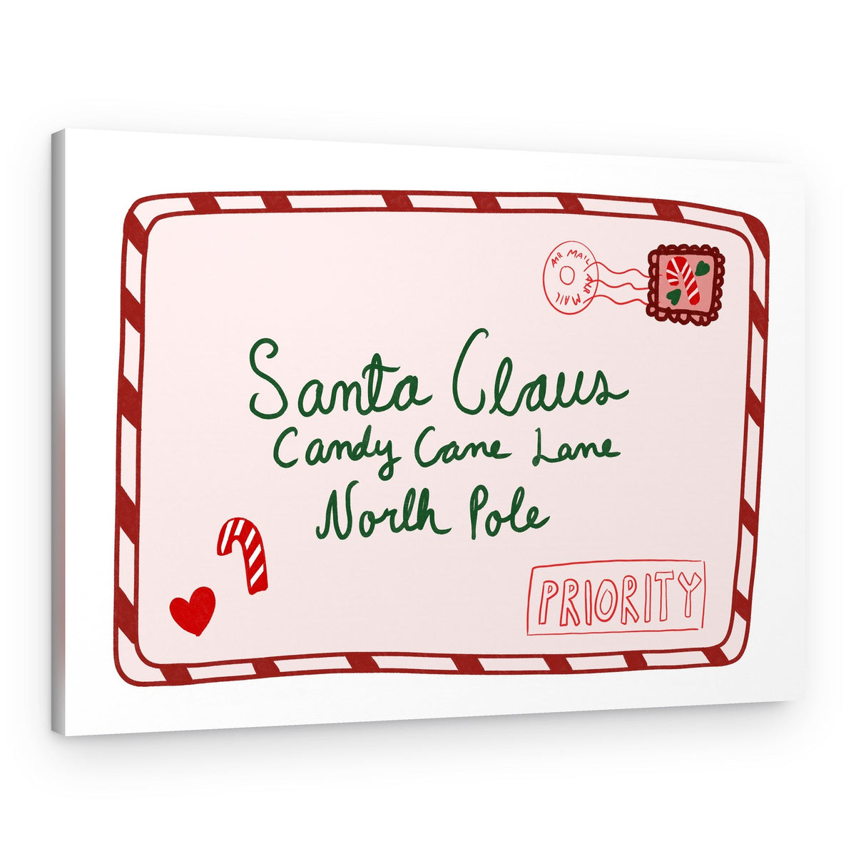 Letter to Santa – Canvas Print