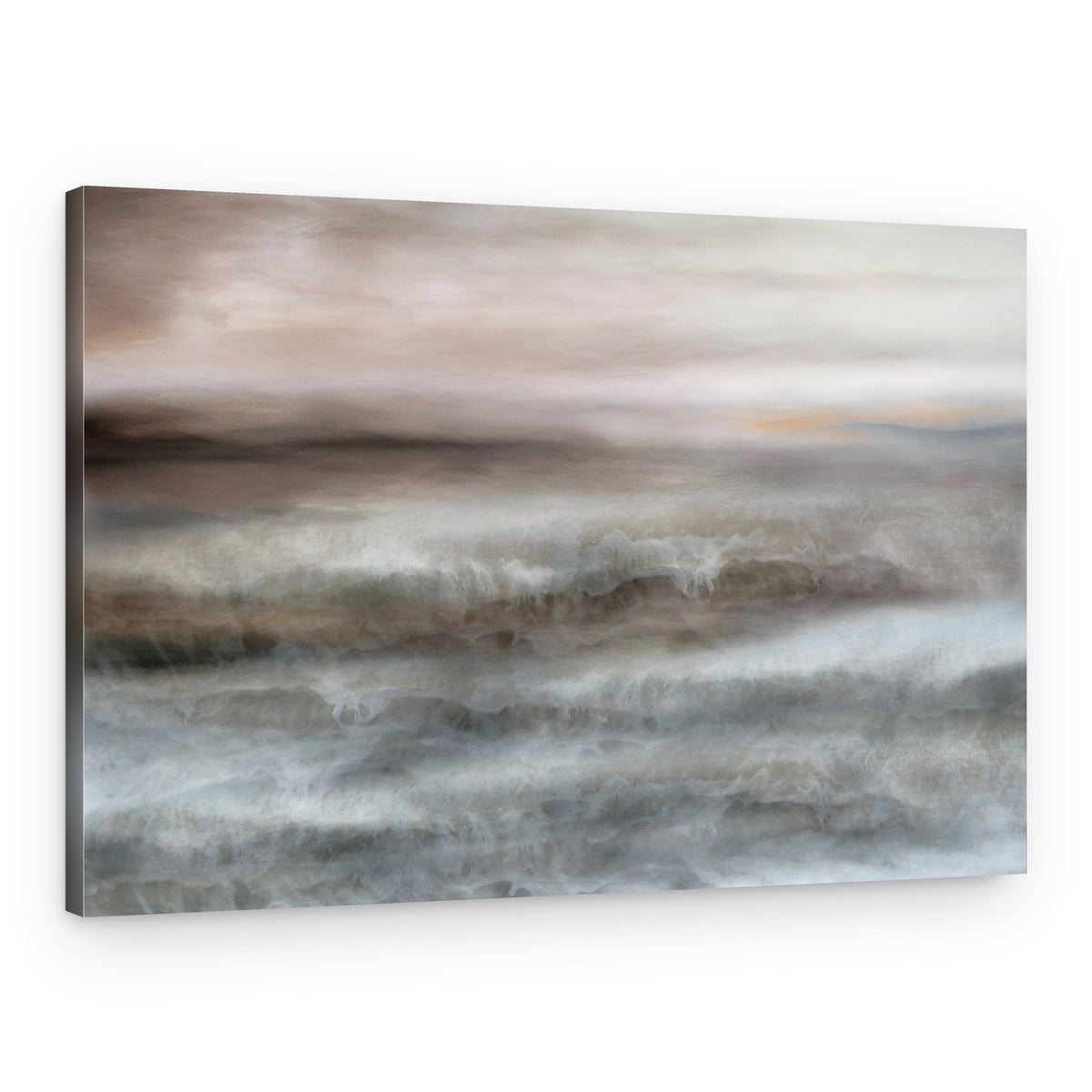 Ocean Waves Abstract – Canvas Print