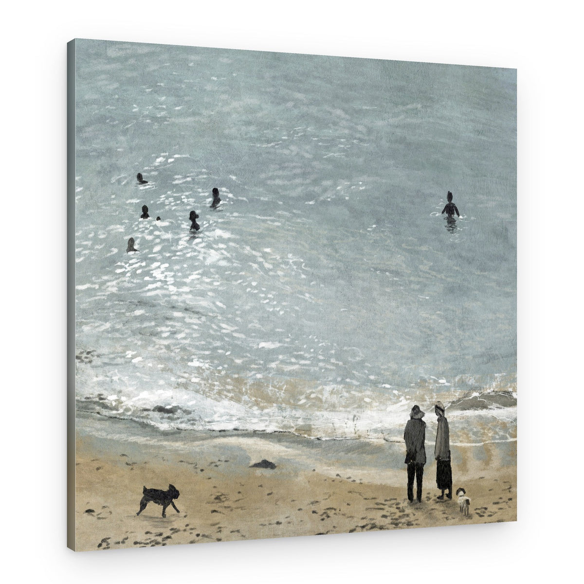 Bamaluz Beach – Canvas Print