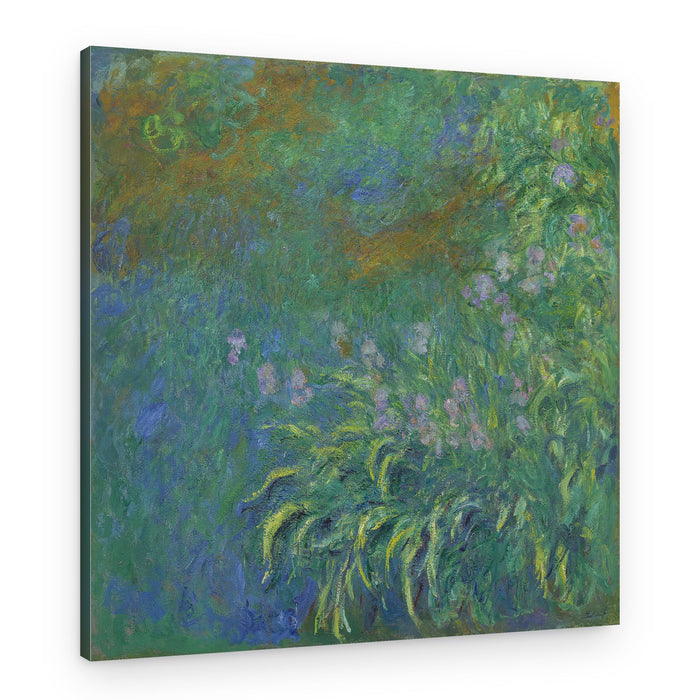 Irises By Claude Monet – Canvas Print