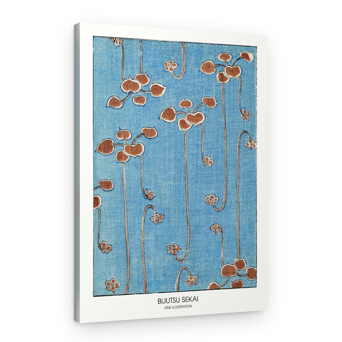 Vine Illustration – Canvas Print