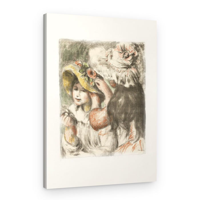 Pinning the Hat – Canvas Print
