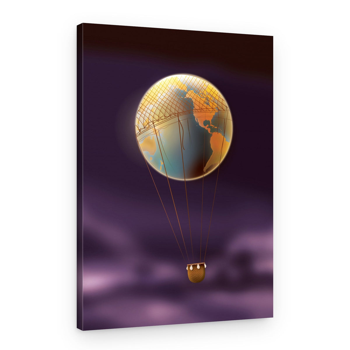 Global Sky Journey – Canvas Print