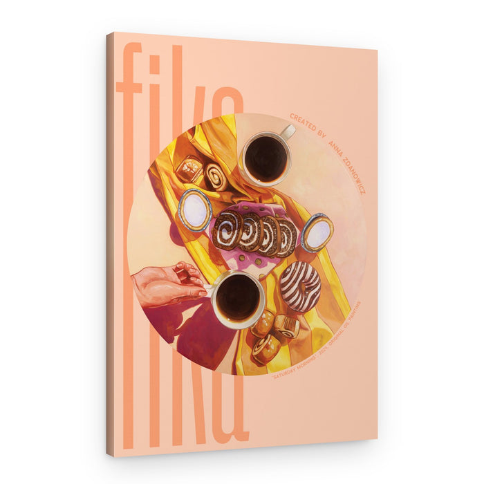 Sweet Morning Coffee – Canvas Print