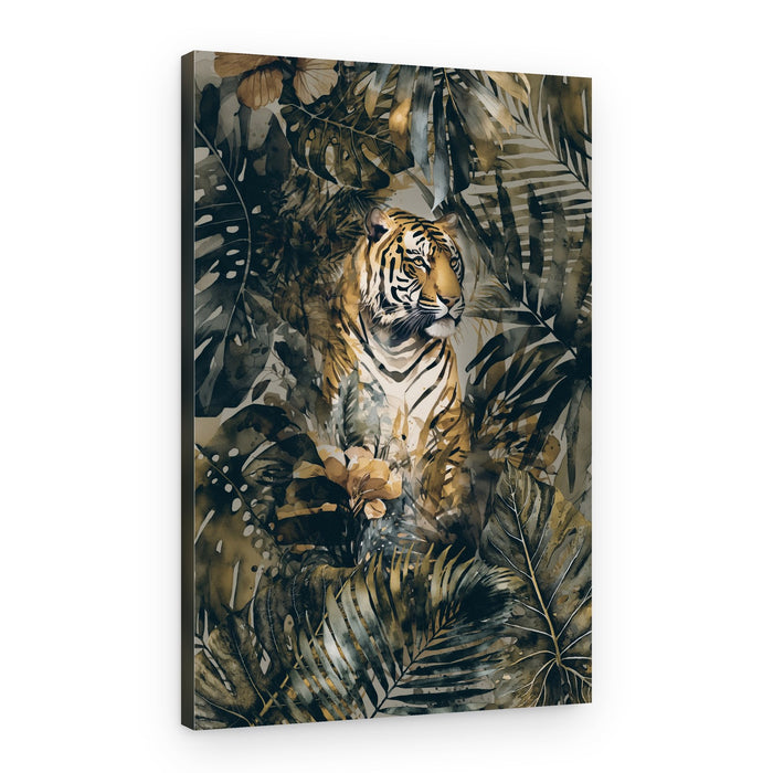 Wild Jungle Tiger – Canvas Print
