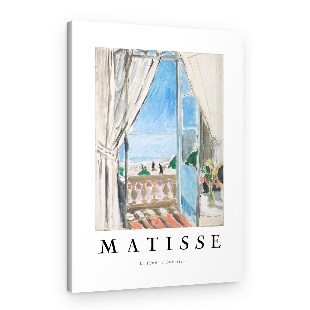 La Fenêtre Ouverte – Canvas Print