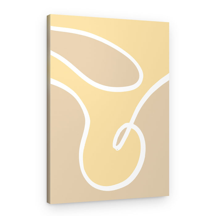 Soft Organic Flow – Canvas Print