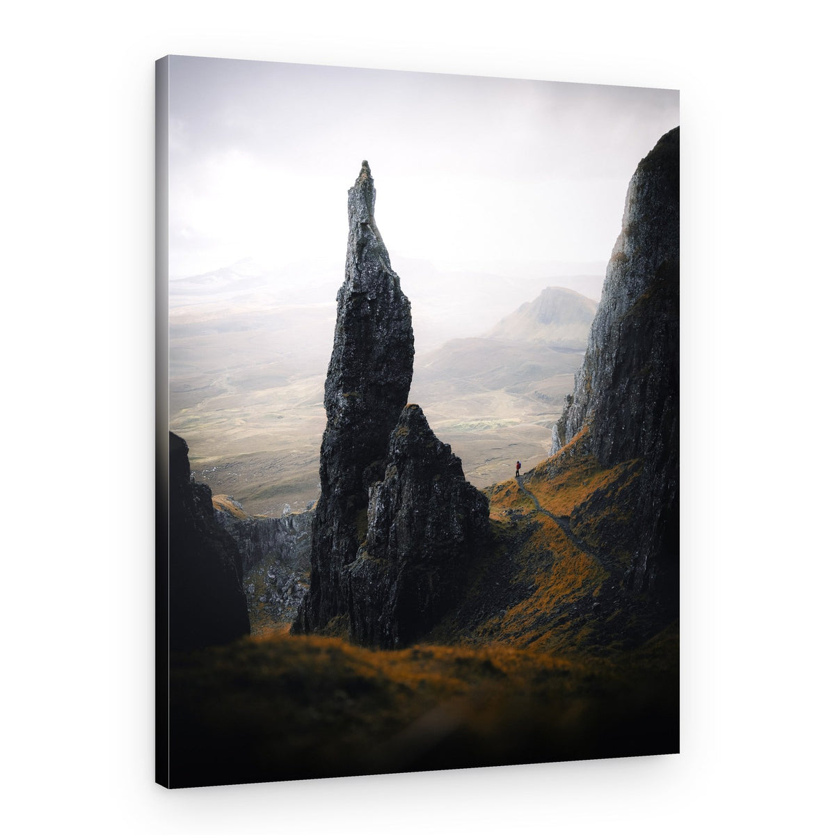 Misty Mountain Pinnacle – Canvas Print