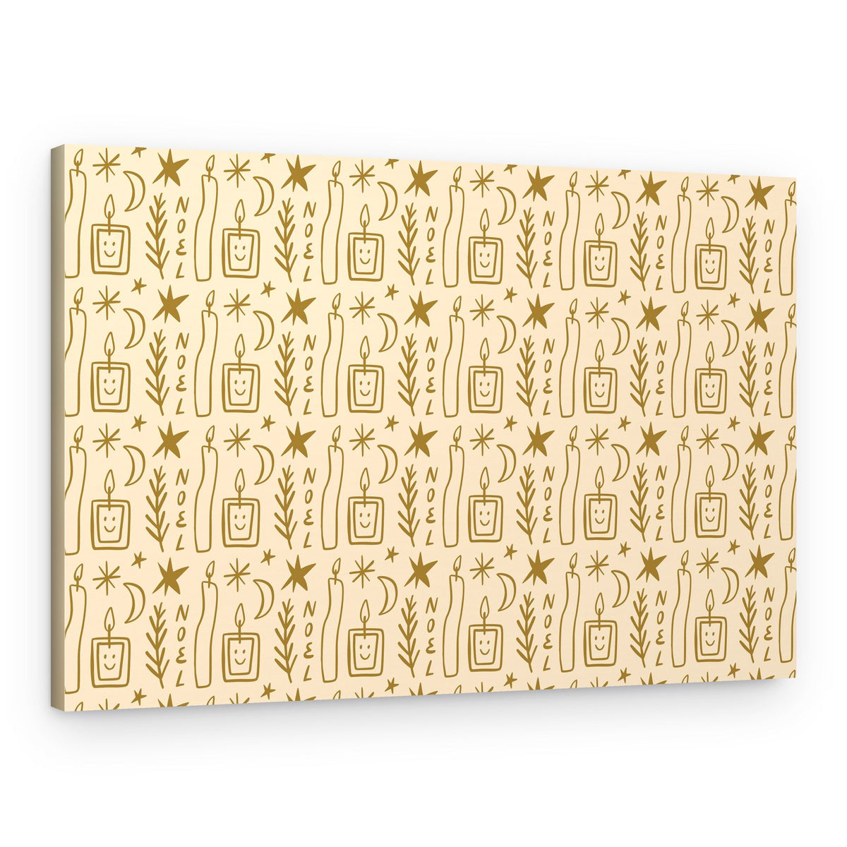 Christmaspatternno08 – Canvas Print