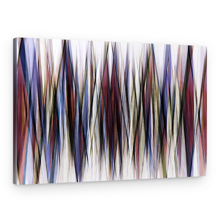 Dynamic Angular Weave – Canvas Print