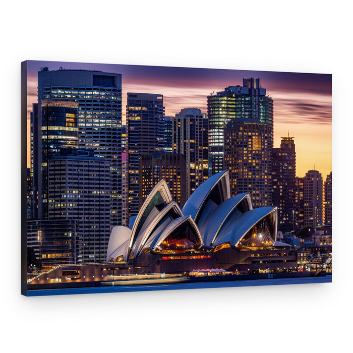 Sydney Opera House Twilight – Canvas Print