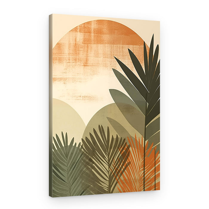 Bohemian Palm Sunset – Canvas Print