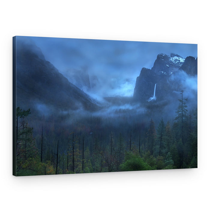 Gloomy Mountain – Canvas Print