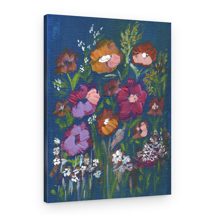 Vibrant Floral Bouquet – Canvas Print