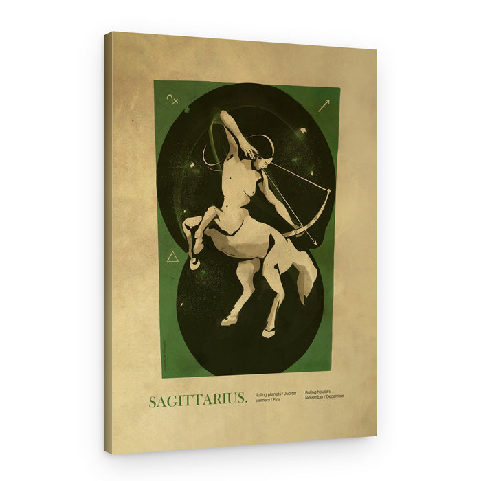 Sagittarius Centaur Archer – Canvas Print