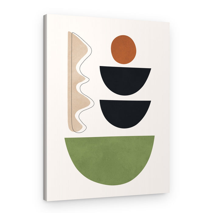 Abstract Desert Shapes – Canvas Print