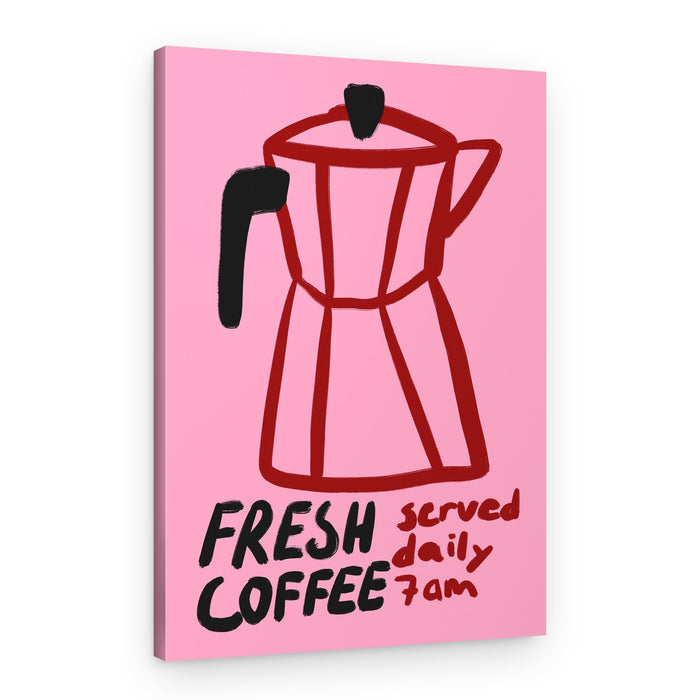 Mornings Brewed – Canvas Print