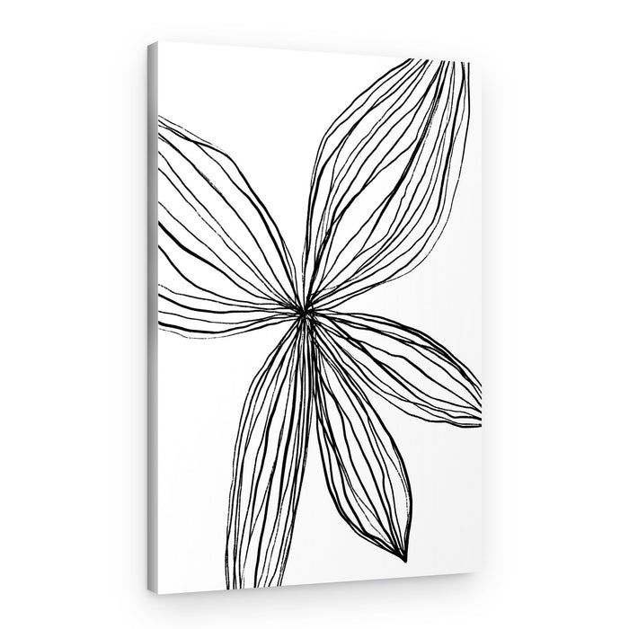 Elegant Petals – Canvas Print
