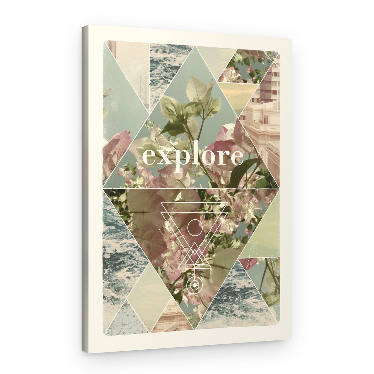 Explore Floral Wanderlust – Canvas Print