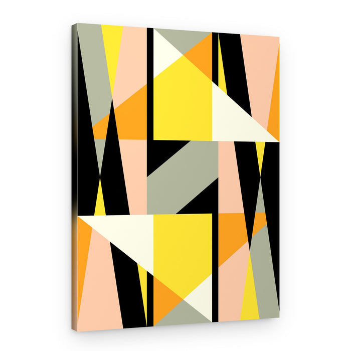 Vibrant Geometric Shapes – Canvas Print