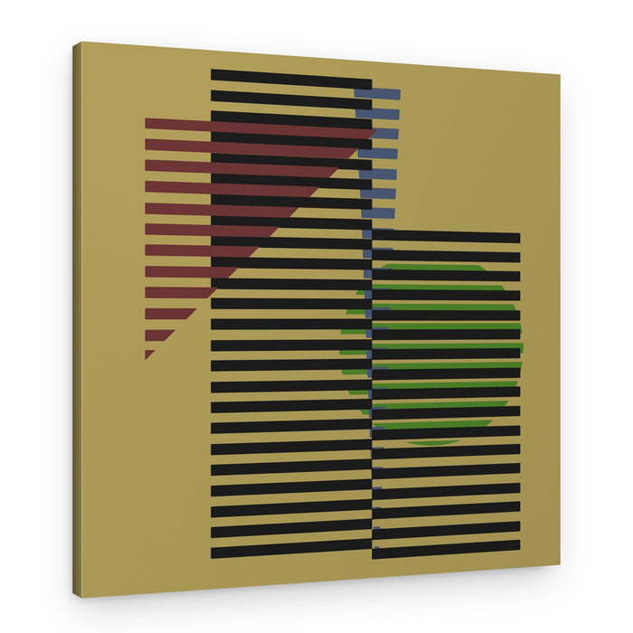Modern Geometric Shapes – Canvas Print