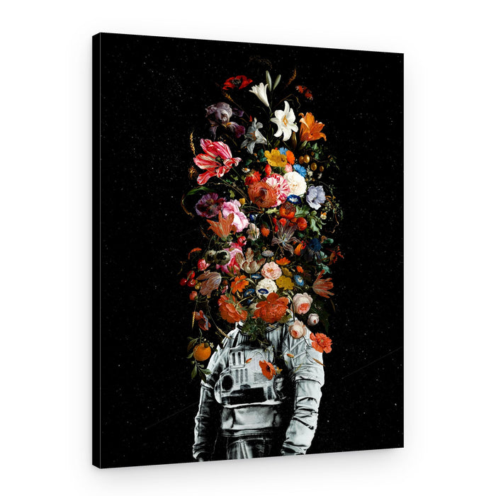 Blooming Astronaut – Canvas Print