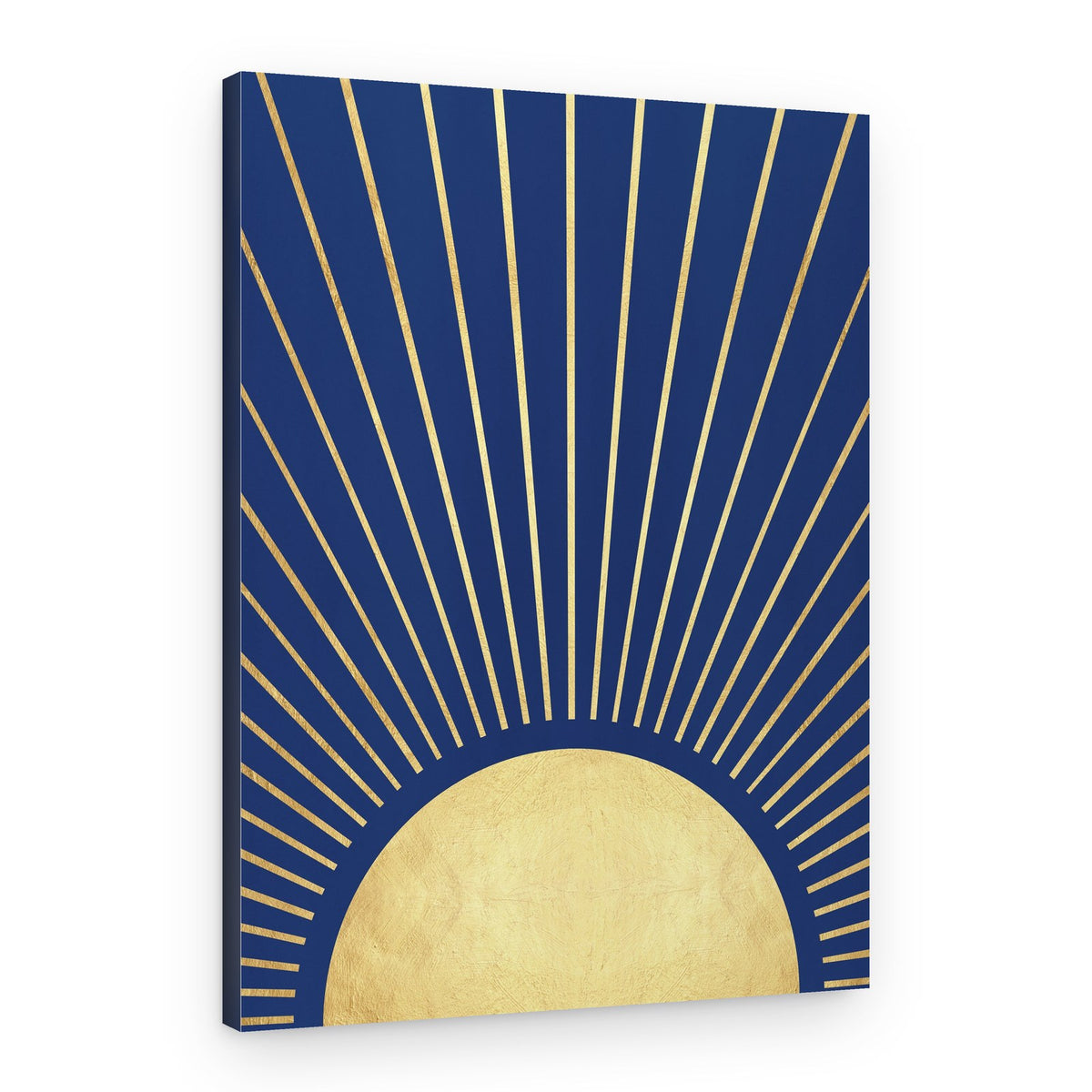 Golden Sun Rays – Canvas Print