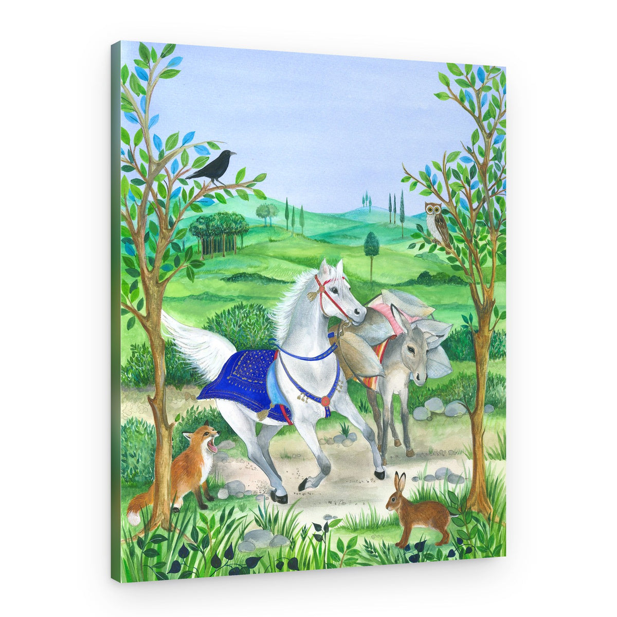 The Harmony Of Nature And Animal Life – Canvas Print
