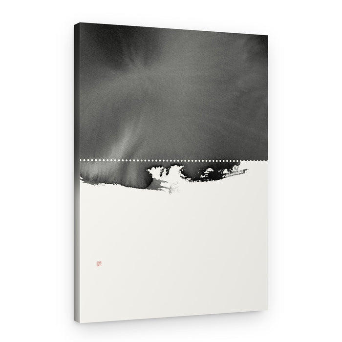 Zen Ink Divide – Canvas Print