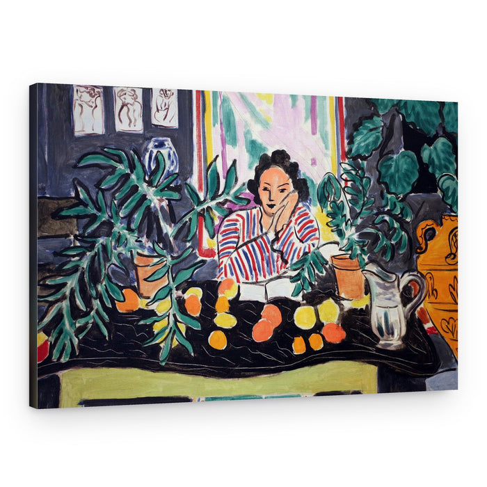 Interno Con Vaso Etrusco 1940 – Canvas Print