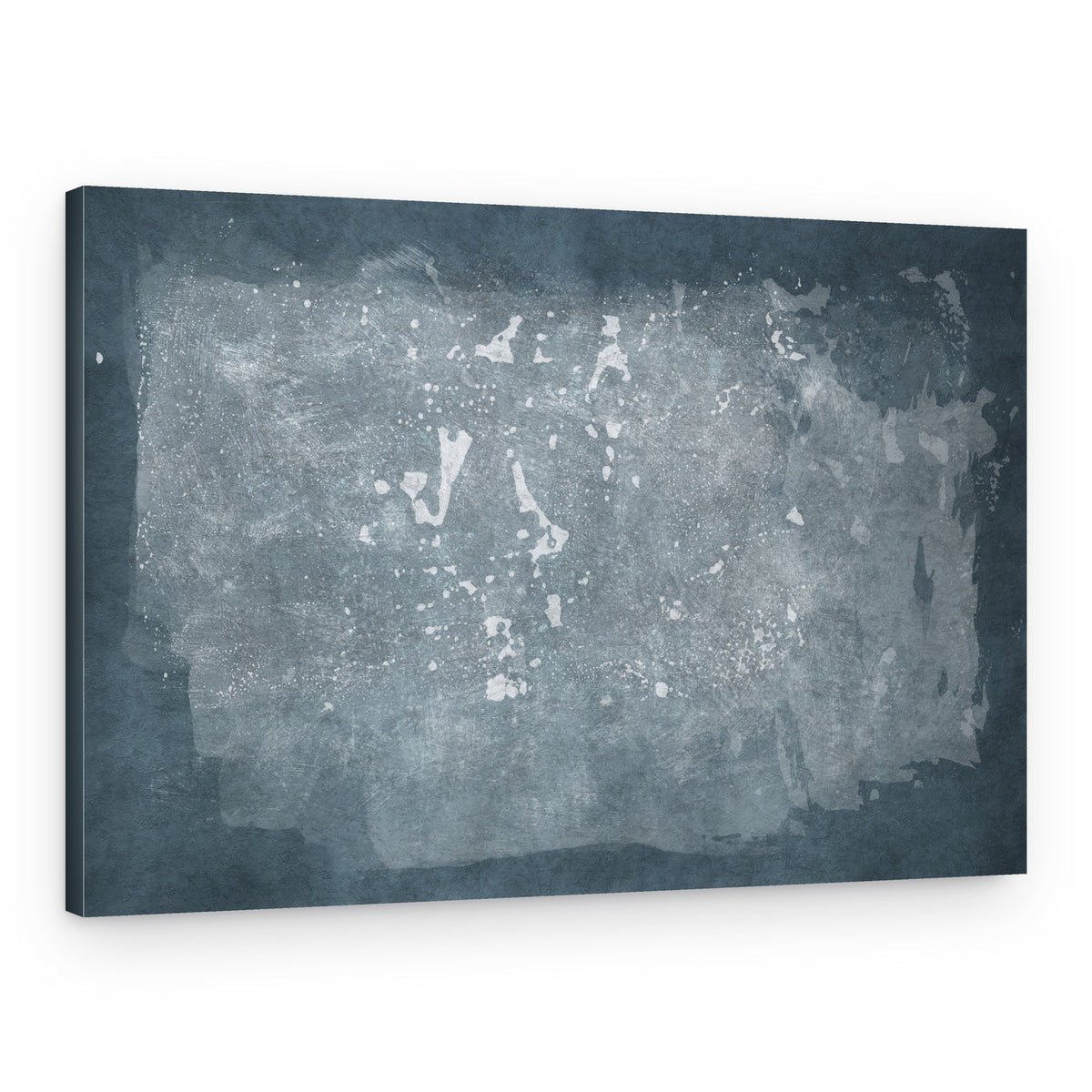 Distressed Blue Texture – Canvas Print