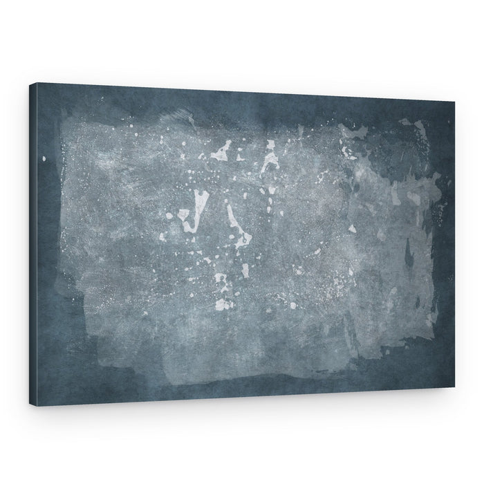 Distressed Blue Texture – Canvas Print