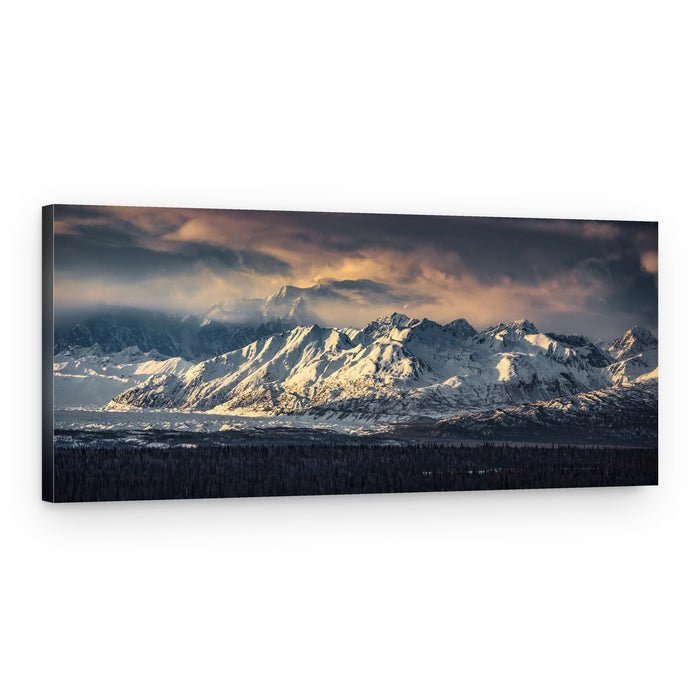 World of Mountains – Canvas Print