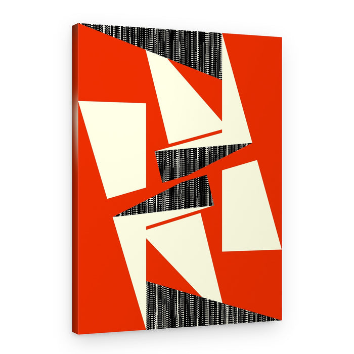 Bold Abstract Geometry – Canvas Print