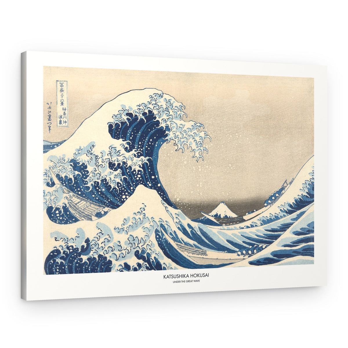 Under The Great Wave – Canvas Print
