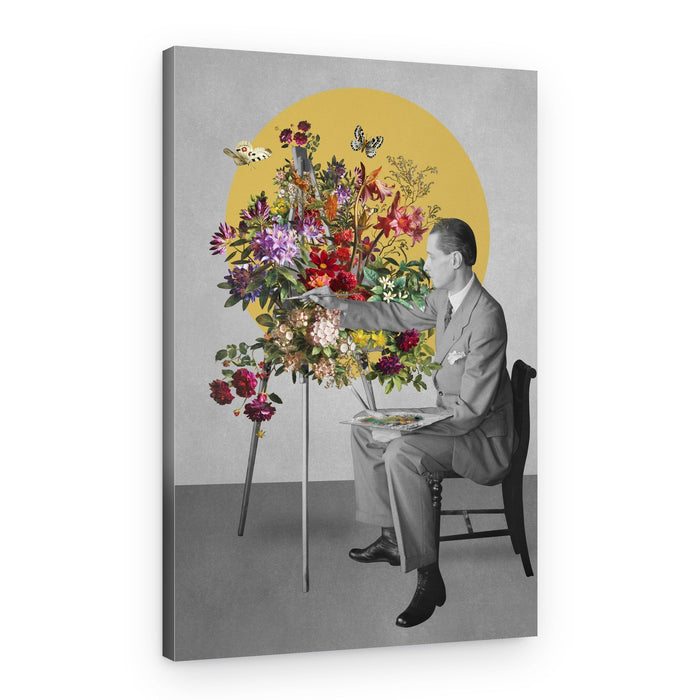 Artist's Floral Imagination – Canvas Print