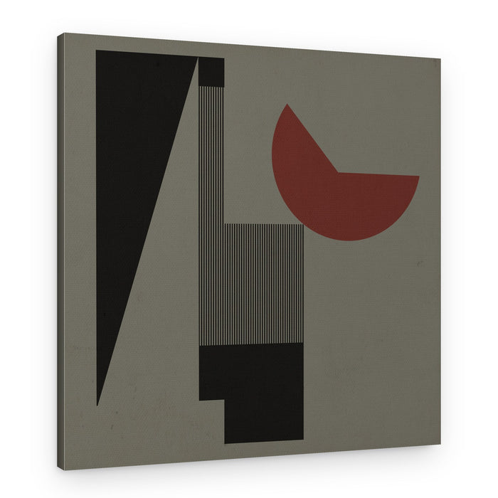 Geometric Abstract Composition – Canvas Print