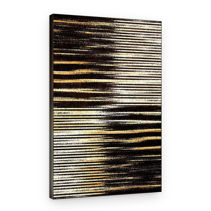 Textured Gold Gradient – Canvas Print