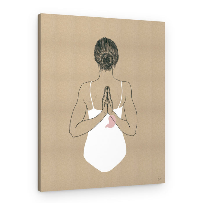 Reverse Prayer Wellness – Canvas Print