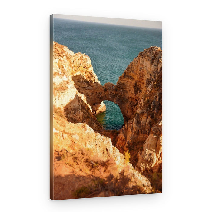 Natural Sea Arch View – Canvas Print