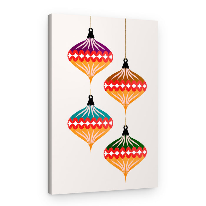 Christmas Balls (vers.3) – Canvas Print